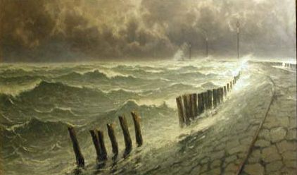 ”Storm” ”schilderij